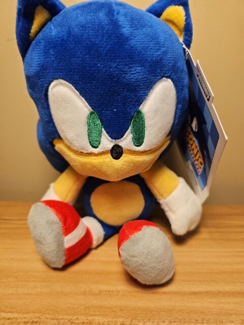 Sonic the Hedgehog 16” Premium Pleather Sonic Plush - Kidrobot