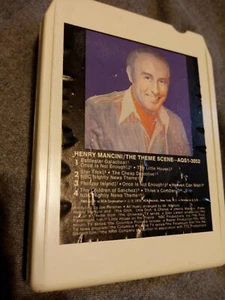 HENRY MANCINI: The Theme Scene -16484 8 Track Tape tested work great - Picture 1 of 4