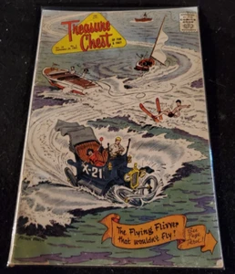 TREASURE CHEST Comic Book Vol. 19 No. 2 / 1963 Flying Flivver That Wouldn't Fly - Picture 1 of 3