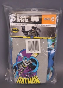 Batman Boys Size 6 Boxer Briefs  5 Pack - Picture 1 of 5