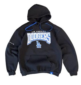 Los Angeles Dodgers Sweater Hoodie Herren XL schwarz Pullover Baseball MLB EUC - Bild 1 von 8