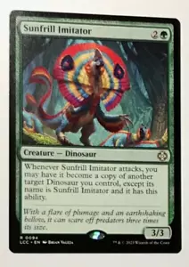 MTG | Sunfrill Imitator, 0094, dinosauro, comandante, Ixalan, come nuovo/nuovo, mai giocato! - Foto 1 di 1