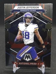 2023 Mosaik Justin Jefferson National Pride Base #265 Minnesota Vikings - Bild 1 von 2