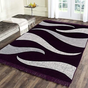Ethnic Premium Chenille Living Room Carpet Area Rug Picnic Mat 5 x 7 Feet (C61) - Picture 1 of 3