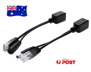 Inyector adaptador PoE de alimentación pasiva a través de Ethernet + kit divisor 5V 12V 24V 48V AU - Imagen 1 de 4