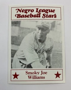 Estrellas de béisbol de la Liga Negra Fritsch individuales: #86 Smokey Joe Williams - Imagen 1 de 2