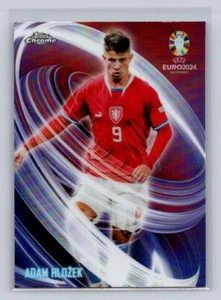 2024 Topps Chrome UEFA Euro #NN-11 Adam Hlozek - Neon Nations - Tschechien - Bild 1 von 2