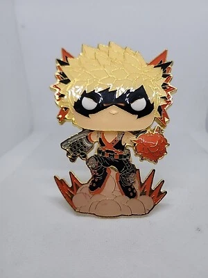 My Hero Academia 3 Inch Funko POP Pin | Katsuki Bakugo Chase - Image 1 of 3