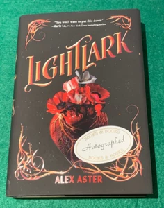 Lightlark by Alex Aster - SIGNED - HC DJ 4th Print - 2022 - Fantasy - Picture 1 of 13
