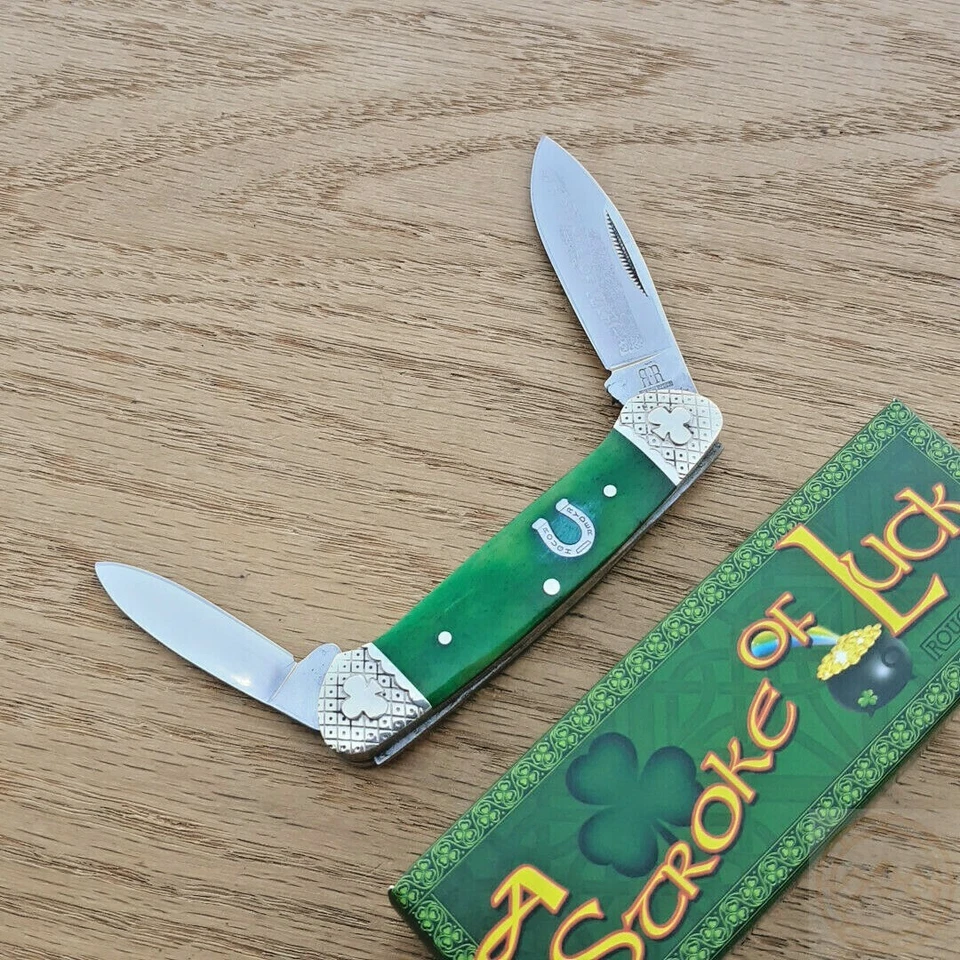 Rough Rider RR1062 Canoe a Stroke of Luck Folding Pocket Knife 3 5/8" Closed