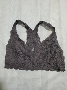 Brand - Mae Women's Lightly Lined Padded Racerback, Rabbit Size Large D5 - Picture 1 of 4