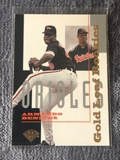 1995 Leaf Gold Rookies #4 Armando Benitez Baltimore Orioles