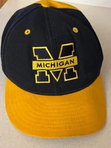 FITTED SIZE 7 1/2 WOOL MICHIGAN BALL CAP NEW ERA; THE 5950 PRO MODEL;MADE IN USA - Picture 1 of 15
