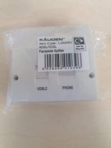 Séparateur de plaque frontale Kauden VDSL2 / téléphone - Photo 1/3