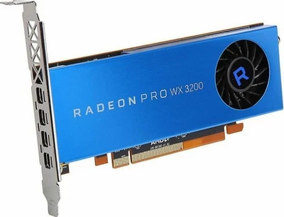 Amd radeon pro WX3200 4GB GDDR5 Professionale 8K Scheda per 4 Monitor mDP - Immagine 1 di 4