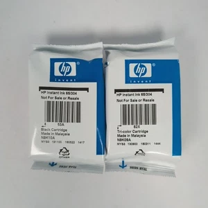 Oryginalny OEM HP 65 czarny i 65 trójkolorowy atrament opakowanie zbiorcze DARMOWA WYSYŁKA! - Zdjęcie 1 z 6