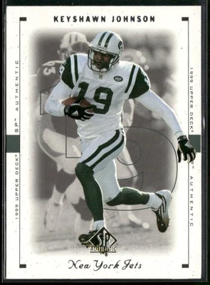 1999 SP Authentic #59 Keyshawn Johnson - Image 1 of 2