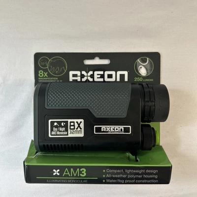 Monocular de día y noche Axeon Optic Solutions AM3 8X32 mm 2218603.  F6 Foto 1 de 2