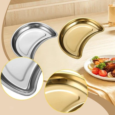 Stainless Steel Serving Tray for Veggie Bread Cookie Cheese Board Fruit Tray - Image 1 of 2