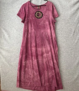 Vestido Dagoli Vintage Para Mujer Grande Largo Maxi Luna Y2K Mono Jersey Boho Hippie - Imagen 1 de 7