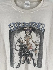 Vintage Katsucon 9 Anime Convention Short Sleeve T-Shirt 2002 Size XXL - Picture 1 of 11
