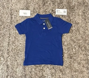 Polo azul Nautica nuevo nunca usado talla 2T niños pequeños ropa con etiquetas - Imagen 1 de 6