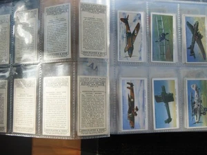 ONE COMPLETE SET CIGARETTE CARDS PLAYERS AIRCRAFT OF THE ROYAL AIR FORCE - Picture 1 of 1