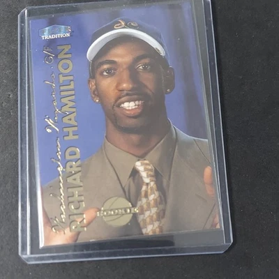 Colección Fleer Tradition Roundball 1999-00 Richard Hamilton novato #213RB RC Foto 1 de 2