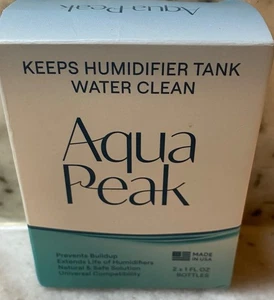 AQUA PEAK 2 PACK gocce umidificatore per serbatoio pulito USA trattamento pulizia - Foto 1 di 3
