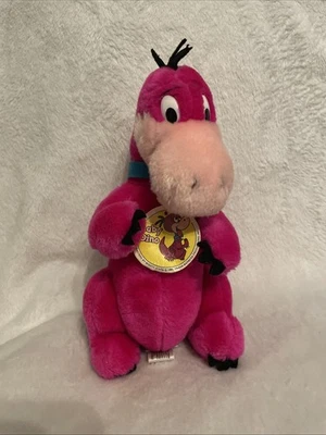 Vintage Dino 14" Plush Toy (Flintstones, Hanna-Barbera, Mighty Star, 1980) - Image 1 of 4