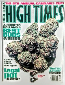 Vintage High Times Magazine May 1996 8th Annual Cannabis Cup Free Shipping  - Picture 1 of 3