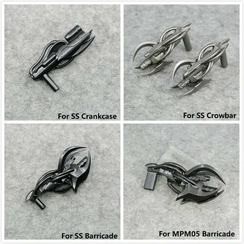 Weapon Upgrade Kit FOR Studio Series Crankcase Crowbar Barricade/MPM05 Barricade Cover