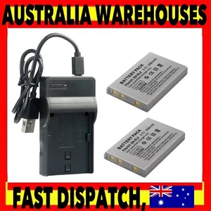 2x Battery + Charger For NIKON Coolpix P100 P500 P510 P520 P530 EN-EL5 CP1 MH-61 - Picture 1 of 7