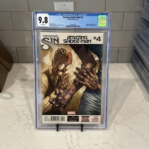 CGC 9.8 Amazing SPIDER-MAN # 4 ๐ 1st App Appearance of SILK ๐2014 - Picture 1 of 3