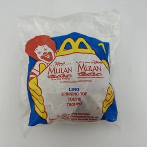 Vintage 1998 McDonald's Happy Meal Toy - Mulan: Ling Spinning Top #1 - Picture 1 of 2