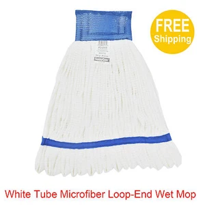 1PC 500g / 17.6oz. SunnyCare #24503-1pc Tubo blanco Microfibra Loop-End Mop húmedo - Imagen 1 de 1