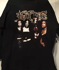 Kittie Band Konzert Herren Kurzarm T-Shirt schwarz Baumwolle Tee alle Größen 1F1374 - Bild 1 von 2