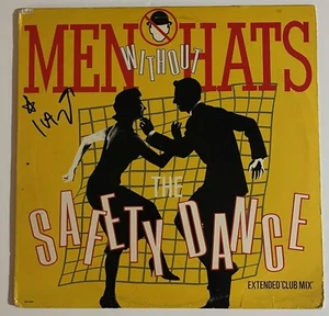 🎶 Signed by Ian Doroschuk – 1983 Men Without Hats "Safety Dance" LP – Rare Rock - Picture 1 of 5