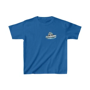 Fishing Boat Kids Heavy Cotton™ Tee - Picture 1 of 7