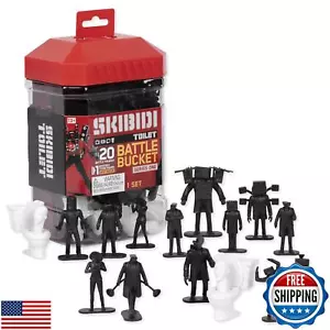 SKIBIDI Toilet Battle Bucket, Collectible Figures, Officially Licensed Toilet - Picture 1 of 5