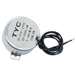 5-6RPM Robust Synchronous Motor TYC-50 AC 220V Torque 4KGF.CM 4W CW/CCW - Picture 1 of 8