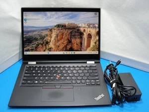 Lenovo ThinkPad X390 Yoga 13.3” TOUCH Core i5-8265U 1.6GHz 8GB SSD Reset 256GB - Picture 1 of 14