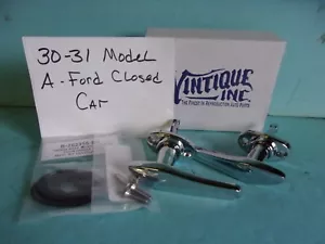 1930 1931 Model A Ford exterior door handles, Closed cars Coupe , Sedan - Foto 1 di 1