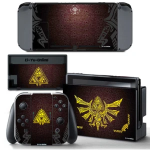 The Legend of Zelda #5 VINYL SKIN Screen Protector for Nintendo Switch Joy-Con - Picture 1 of 3