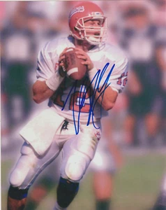 Foto autógrafa firmada por Trent Dilfer 8 x 10 FRESNO STATE con certificado de autenticidad bonita foto y AUTO - Imagen 1 de 1