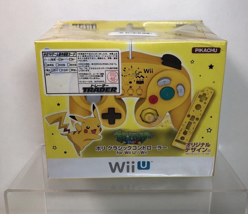 Nintendo Wii U Battle Pad Controller Pikachu New Sealed Hori - Image 1 of 4