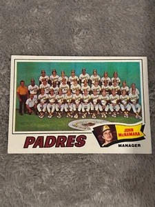 1977 Topps - John McNamara #134 VGEX .S5 - Picture 1 of 2