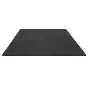 Fallschutzplatte 100x100x2 cm Schwarz Gummiplatte Spielplatzmatte - Bild 1 von 6
