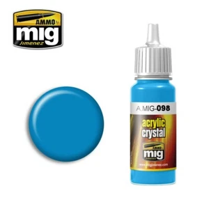 MUNICIÓN - CRISTAL AZUL CLARO Pintura para Cepillos y Aerógrafo. 17 ml AMIG0098 - Imagen 1 de 1