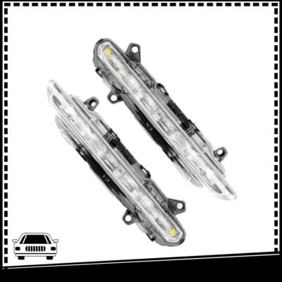 2X New Daytime Running Fog Light LED For S-Class 09-13 W221 S350 S500 - Image 1 of 4